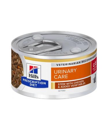 Hill's Hills Prescription Diet Urinary Care c/d Chicken Cat Canned Food 82 gr X 6 PIECES