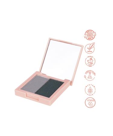 Dora Joy Eyeshadow Duo 07 Noon Forest Duo Eyeshadow Vegan Vitamin E
