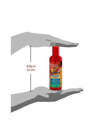 NOVEX Brazilian Keratin - Concentrated Liquid Keratin for Dry and Damaged Hair 250ml - Buy Online on GoSupps.com