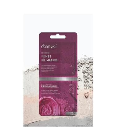 Dermokil Detox Effective Pink Clay Mask 15 ml - Buy Online on GoSupps.com