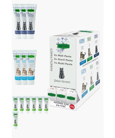 Sernely Cat Malt Advantageous Package (Multi Paste 7x100gr Sterile Paste 3x100gr Malt Paste 3x100gr)-1427