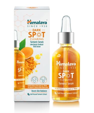 Himalaya Since 1930 Dark Spot Clearing Anti-Blemish Turmeric Essence Serum 30 ml Niacinamide 2% Glycolic Acid 10%