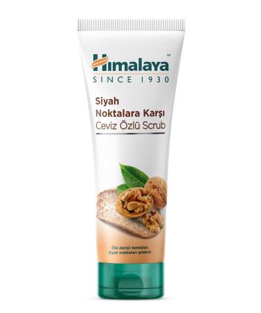 Himalaya Since 1930 Anti-Blackhead Facial Cleanser Scrub Peeling Effect Apple Walnut All Skin Types 75 ml
