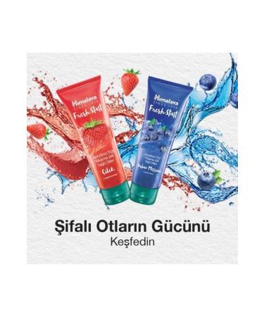 Himalaya Since 1930 Fresh Start Purifying Face Wash Gel Strawberry Gooseberry Oil Cleanser Oily Skin 100 ml - Buy Online on GoSupps.com