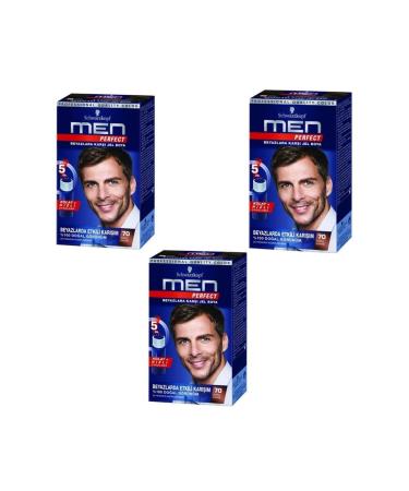 Schwarzkopf Men Paint Schwarzkopf Perfect 70 Number 3 Pieces