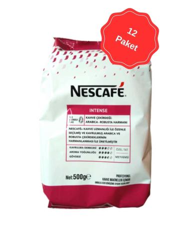 Nescafe Intense Coffee 500 Gr x 12 Pack