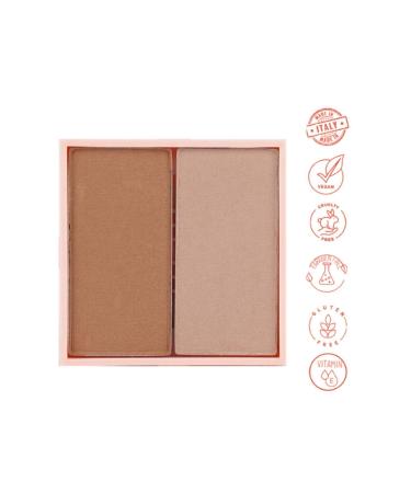 Dora Joy Spare / Refill Eyeshadow Duo 05 Desert Duo Eyeshadow Vegan Vitamin E