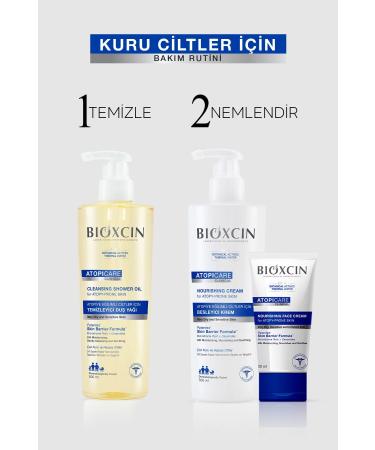 Bioxcin Atopicare Nourishing Face Cream for Atopy Prone Skin 50 Ml - Microbiome Ceramide - Buy Online on GoSupps.com