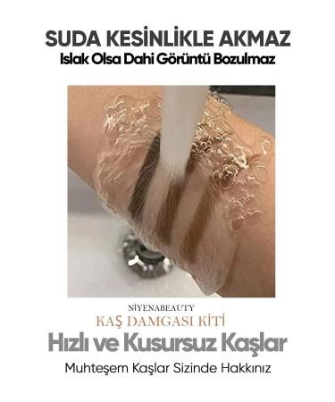 N YENABEAUTY Brow Stamp Shaping Kit Shell Brown - Buy Online on GoSupps.com