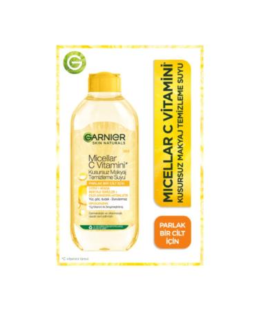 Garnier Vitamin C Flawless Make-Up Remover Water 400 Ml