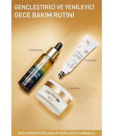 Yves Rocher Anti-Aging Herbal Stem Cell Care Anti-age Global - Niacinamide & Hyaluronic Acid - Night Serum - Buy Online on GoSupps.com