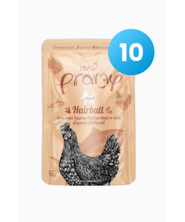 pramy Adult Cat Food with Tuna and Chicken in Jelly 70 Gr-10