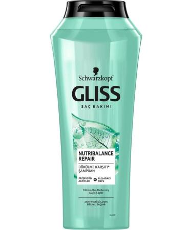Gliss Nutribalance Repair Anti Hair Loss Shampoo 500 ml X 6 Pieces - Buy Online on GoSupps.com