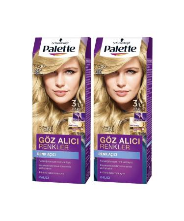 Eye-Catching Colors in Palette 0-00 Intense Lightener X 2 Pieces