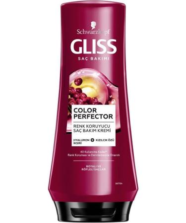 Gliss Color Perfector Color Protection Shampoo 500 Ml + Hair Conditioner 360 Ml + Palette Permanent Natural Colors - Buy Online on GoSupps.com