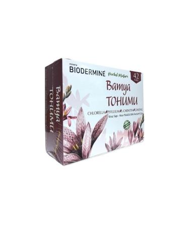 Biodermine Minera Okra Seed Herbal Mix Detox Tea 42pcs - Buy Online on GoSupps.com