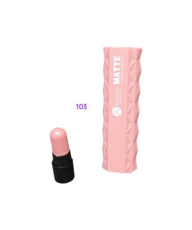 RS Ronassi Cosmetics Matte Velvet Lipstick (Matte Lipstick 103) - Buy Online on GoSupps.com