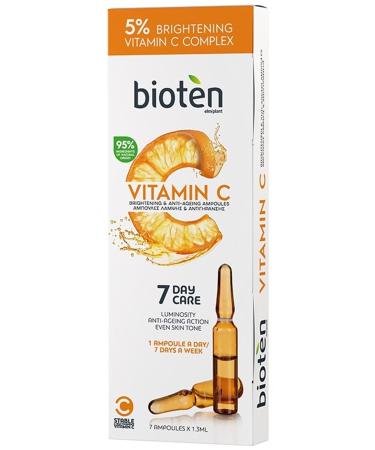 Bioten Vitamin C Brightening & Anti-Aging Ampoules 7 Day Care