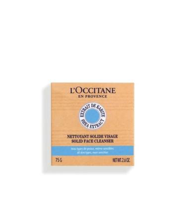 L'Occitane Shea Solid Face Cleanser - Shea Solid Face Cleanser 75 g - Buy Online on GoSupps.com