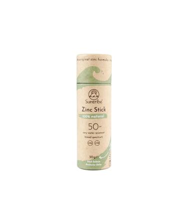 Suntribe Natural Mineral Zinc Sunscreen Stick (Mint Green) SPF 50 (30 gr)