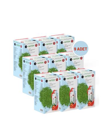 Bilge la Matcha Premium Japanese Premium Japanese Strawberry Flavored Detox Burner Form Tea 9 Boxes