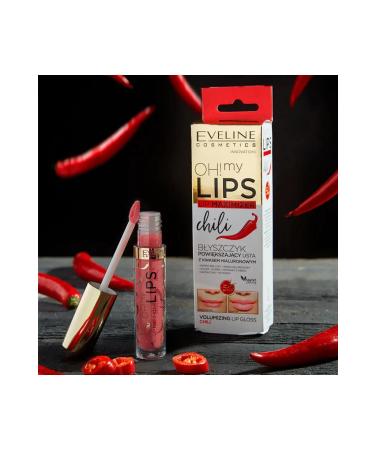 Eveline Cosmetics Oh! My Lips! Lip Enlargement Lip Gloss with Pepper and Hyaluronic Acid - Buy Online on GoSupps.com