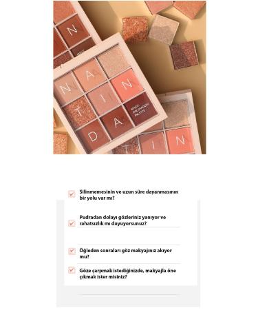 NAT NDA Natinda Glitter Eyeshadow Palette-magic Eye Shadow Palette #02 - Buy Online on GoSupps.com