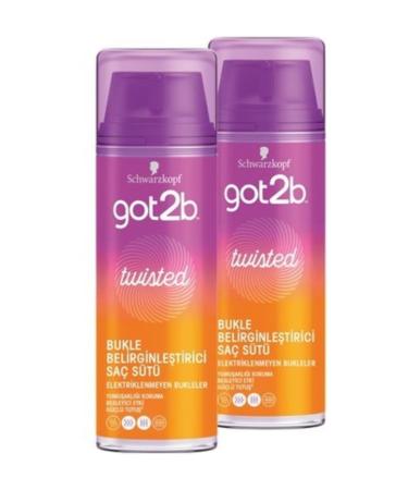 Got2B Twested Curl Milk X2