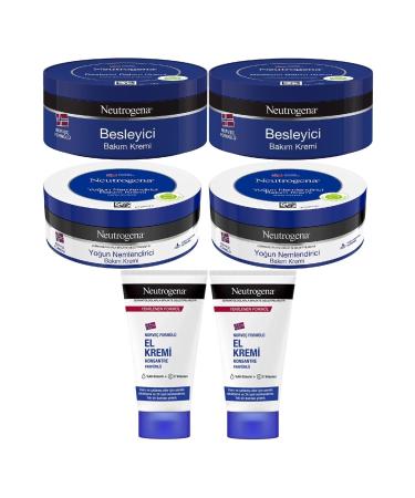 Neutrogena Hand Care Cream 900ml Mixed 6 Piece Set (NUTRITIONAL CARE INTENSIVE CARE PERFUMED)