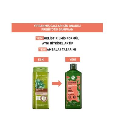 Yves Rocher Repair Prebiotic Shampoo - Damaged Hair / Reparation 300ml - Buy Online on GoSupps.com
