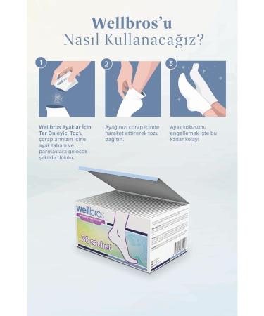 wellbros Anti-sweat and Anti-Odor Powder for Feet 120 Gr. - Buy Online on GoSupps.com