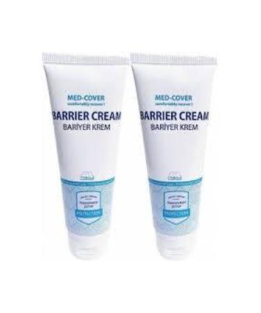 MED-COVER Barrier Cream 120 gr Protective Barrier Patient Cream 2 Pieces
