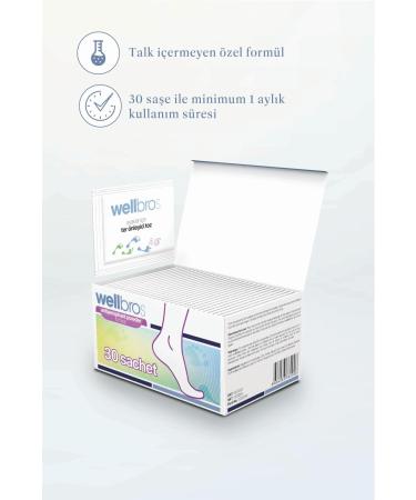 wellbros Anti-sweat and Anti-Odor Powder for Feet 120 Gr. - Buy Online on GoSupps.com