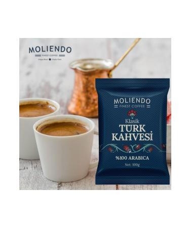 Moliendo Classic Turkish Coffee 100 G 10 Pcs Advantage Pack - Buy Online on GoSupps.com