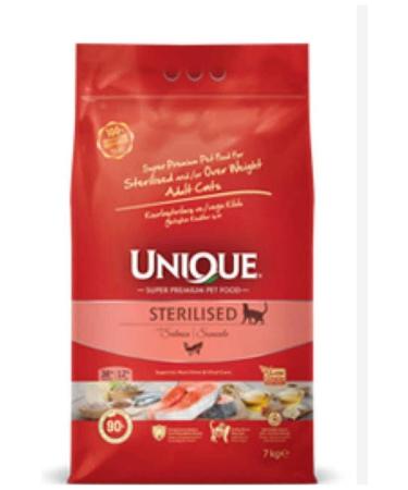 Unique Neutered Cat Food Salmon 7 Kg