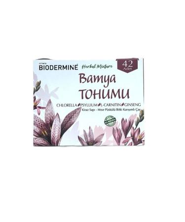 Biodermine Minera Okra Seed Herbal Mix Detox Tea 42pcs - Buy Online on GoSupps.com