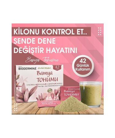 Biodermine Minera Okra Seed Herbal Mix Detox Tea 42pcs