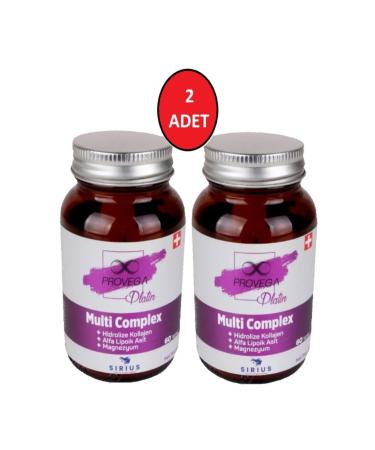 Provega Platinum Multi Complex Hydrolyzed Collagen Alpha Lipoic Acid Magnesium Calcium Boron (2 Pieces)