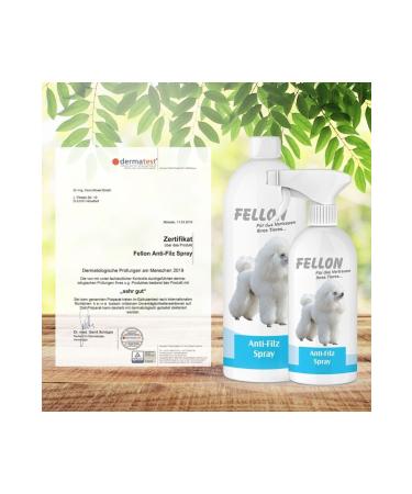 Fellon Anti Felt 1 Liter Detangler for Dogs (refill bottle) (felt detangler)