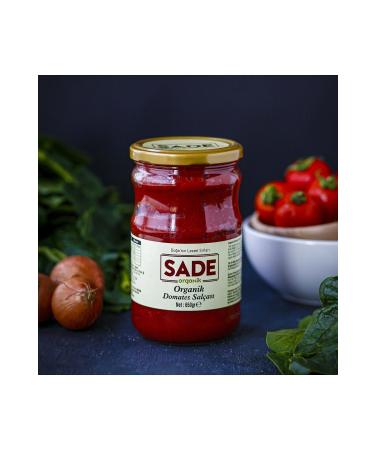 Plain Organic Tomato Paste 650 gr 2 Pack (2X650GR) - Buy Online on GoSupps.com