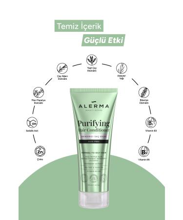 Alerma Purifying Sulfate-Free Conditioner for Fine and Oily Hair 200 ml - Buy Online on GoSupps.com