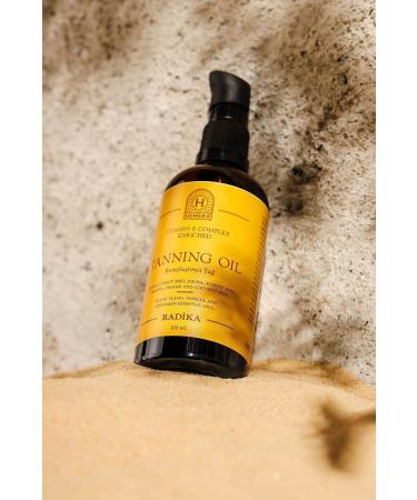 Radika Aromatherapy Natural Bronzing Sun Oil / Hemera Series / Cocoa Butter / Carrot Oil - Buy Online on GoSupps.com