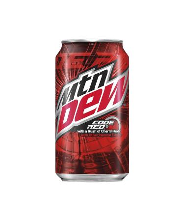 Mountain Dew Code Red Cherry Flavored 12 Pieces - Buy Online on GoSupps.com
