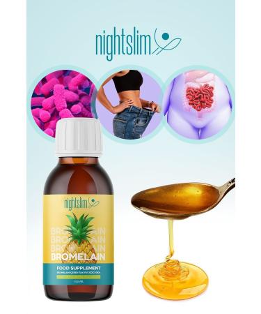 Night Slim Bromelain 2 Detox Syrup - Buy Online on GoSupps.com