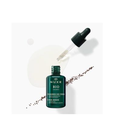 Nuxe Bio Organic Revitalizing Antioxidant Vegan Chia Seed Skin Care Serum 30 Ml - Buy Online on GoSupps.com