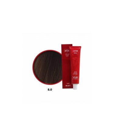 adimu Alix Hair Dye 60 Ml 8.0 Dark Blonde
