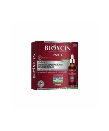 Bioxcin Forte Intensive Anti-Hair Loss Herbal Serum 3 x 50 ml