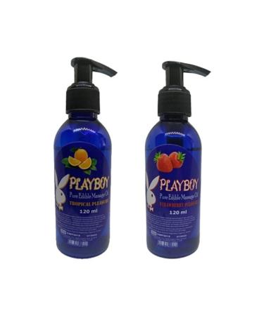 Playboy Vanilla and Orange Flavored Massage Oil