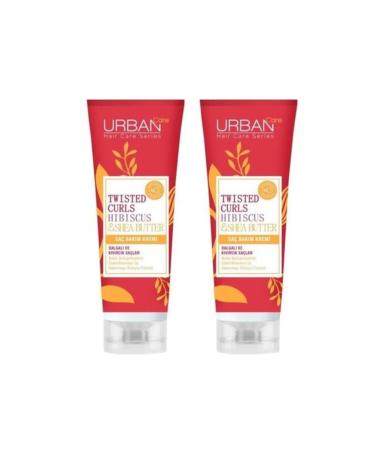 Urban Care Twisted Curls Hibiscus & Shea Butter Curl Defining Hair Care Cream 250 ml X 2 Pieces