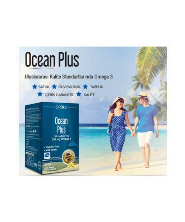 Ocean Plus 1200 Mg Fish Oil Lemon Flavored 30 Capsules - Buy Online on GoSupps.com